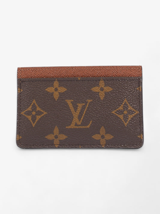 Louis Vuitton Card Holder Monogram / Brown Coated Canvas