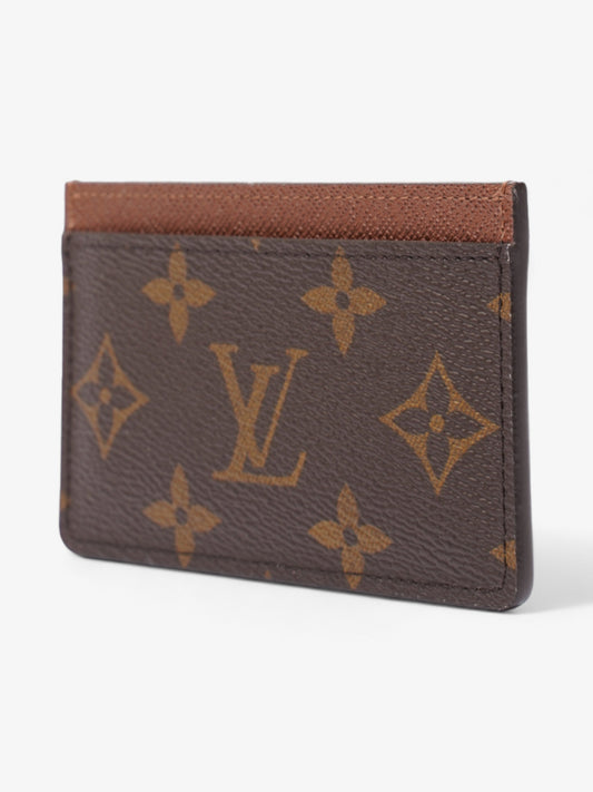 Louis Vuitton Card Holder Monogram / Brown Coated Canvas