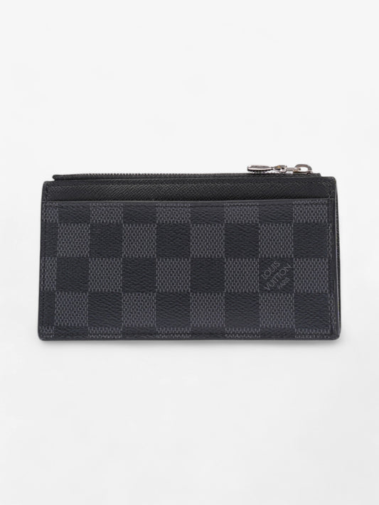 Louis Vuitton Coin Card Holder Damier Graphite Coated Canvas
