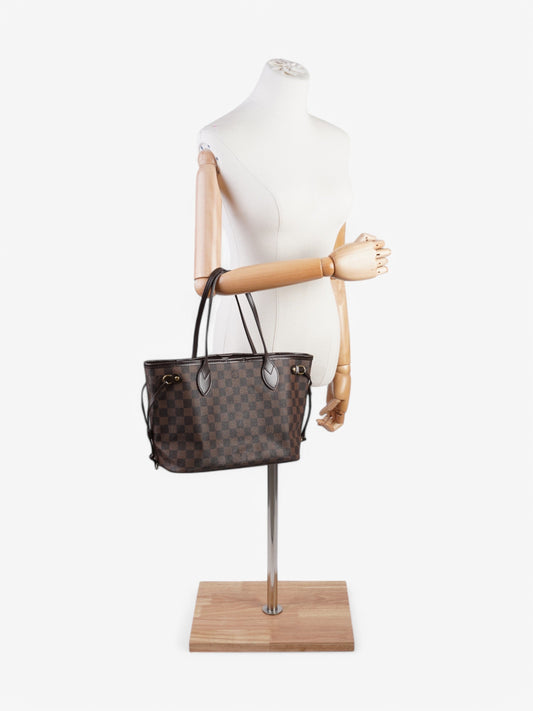 Louis Vuitton Neverfull Damier Ebene Coated Canvas PM