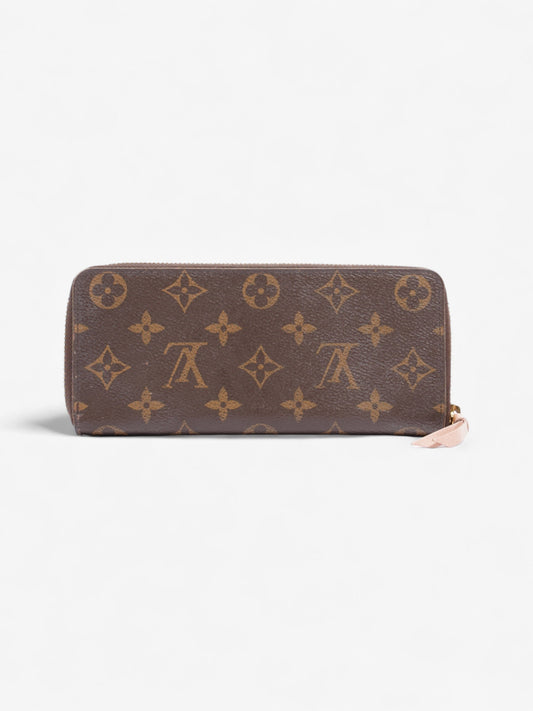 Louis Vuitton Clemence Monogram / Rose Ballerine Coated Canvas