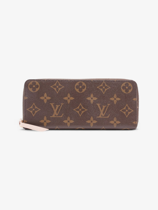 Louis Vuitton Clemence Wallet Monogram Coated Canvas