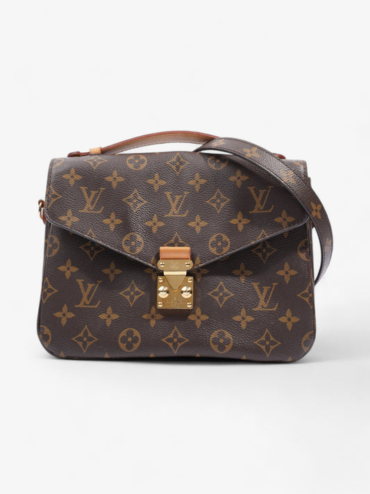 Louis Vuitton Pochette Metis Monogram Coated Canvas