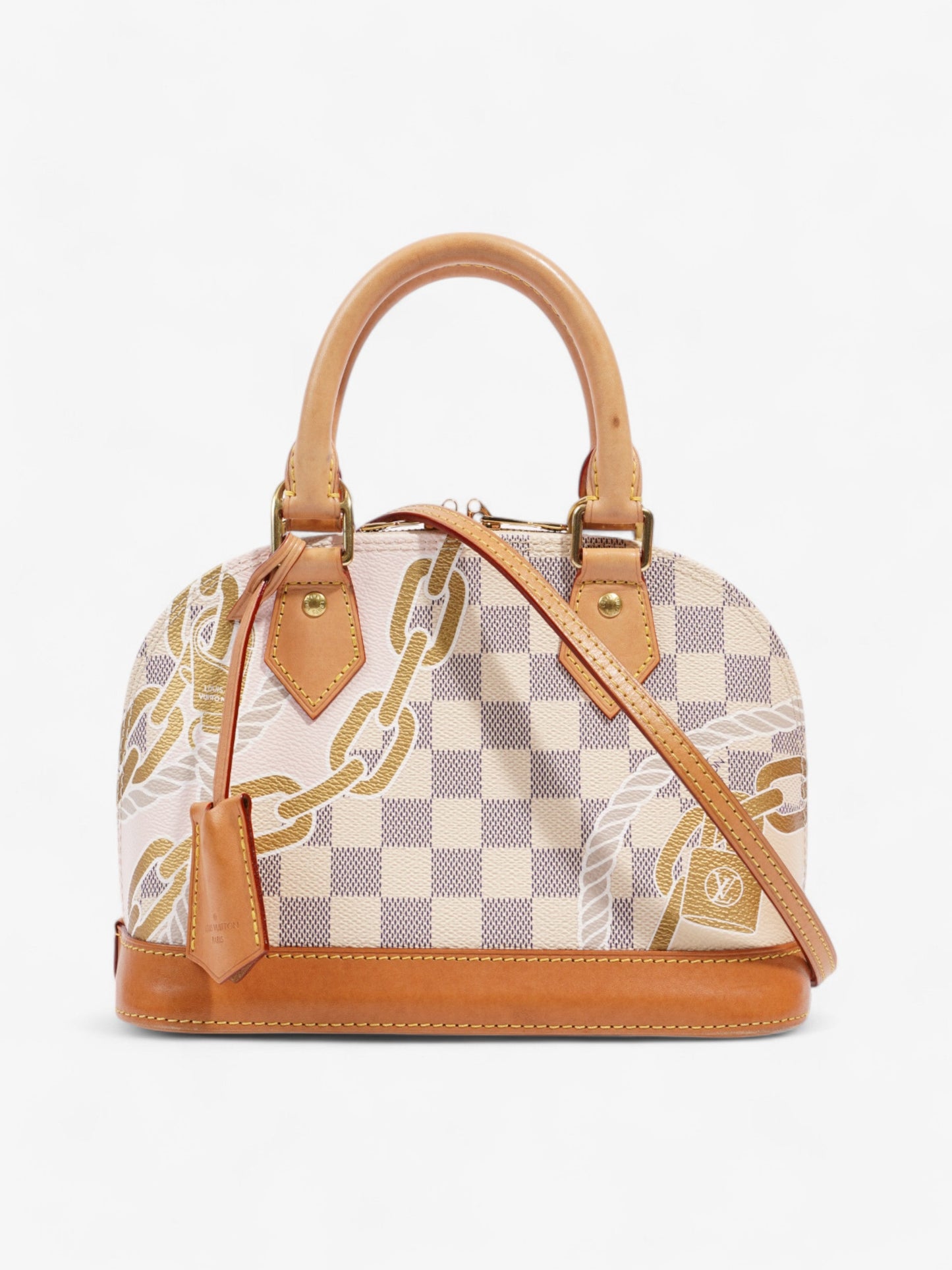 Louis Vuitton Alma Damier Azur / Nautical Coated Canvas BB