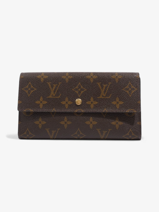 Louis Vuitton Sarah Wallet Monogram Coated Canvas