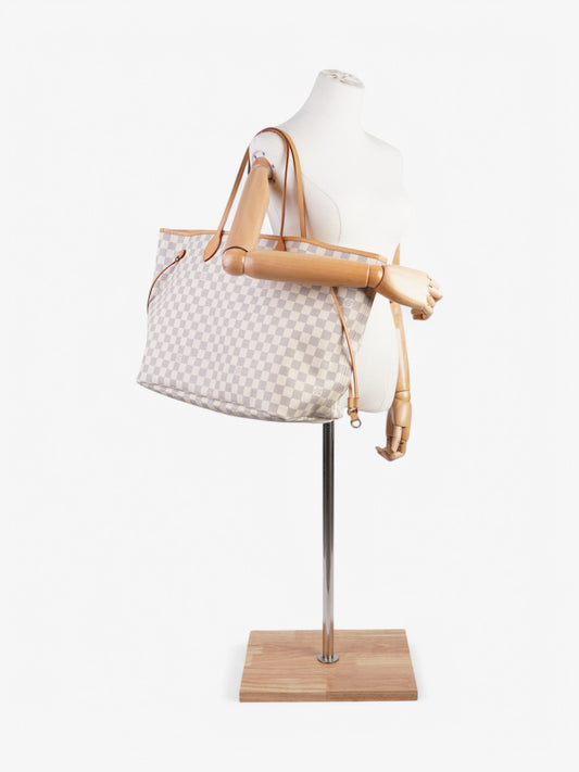 Louis Vuitton Neverfull Damier Azure Coated Canvas GM