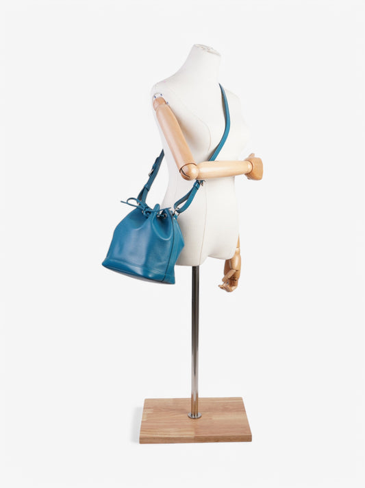 Louis Vuitton Noe Teal Epi Leather