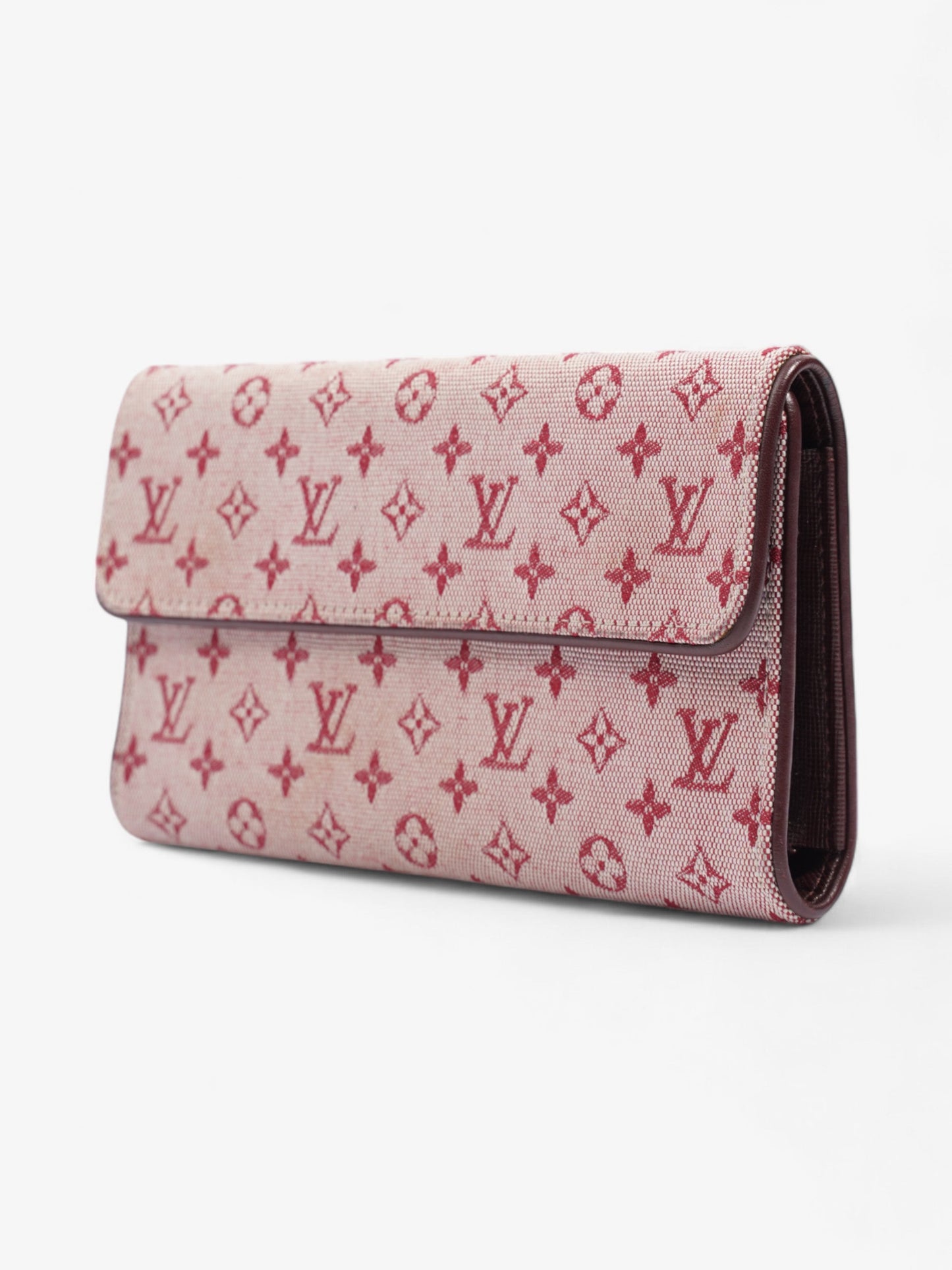 Louis Vuitton Mini Porto Tresor International Long Wallet Cerise Pink Monogram Canvas