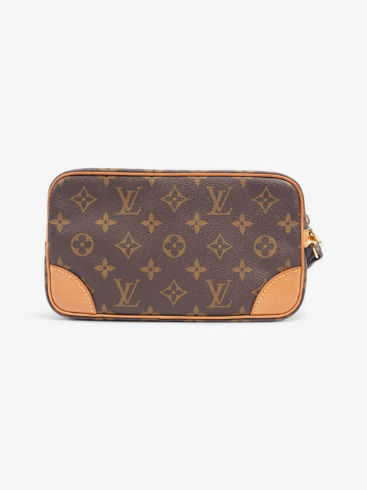 Louis Vuitton Clutch Monogram Coated Canvas