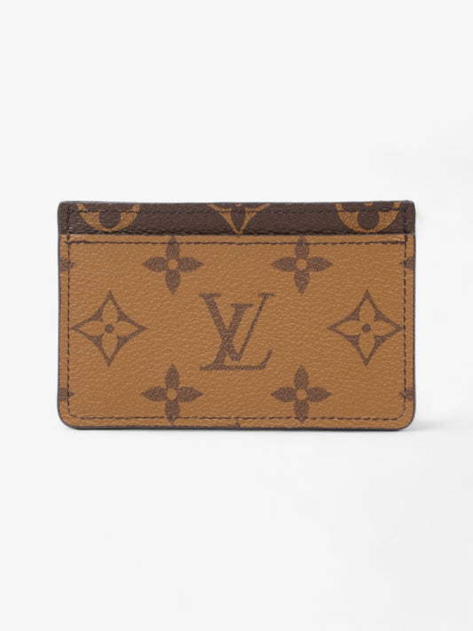 Louis Vuitton Card holder Reverse Monogram Coated Canvas