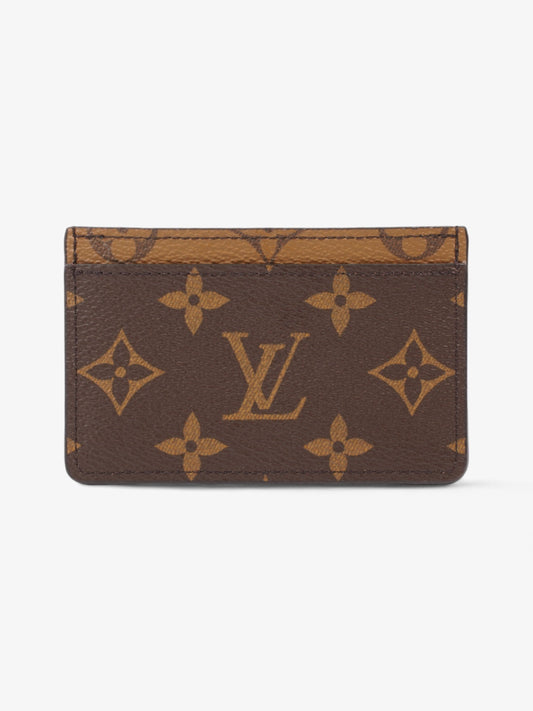 Louis Vuitton Card holder Reverse Monogram Coated Canvas