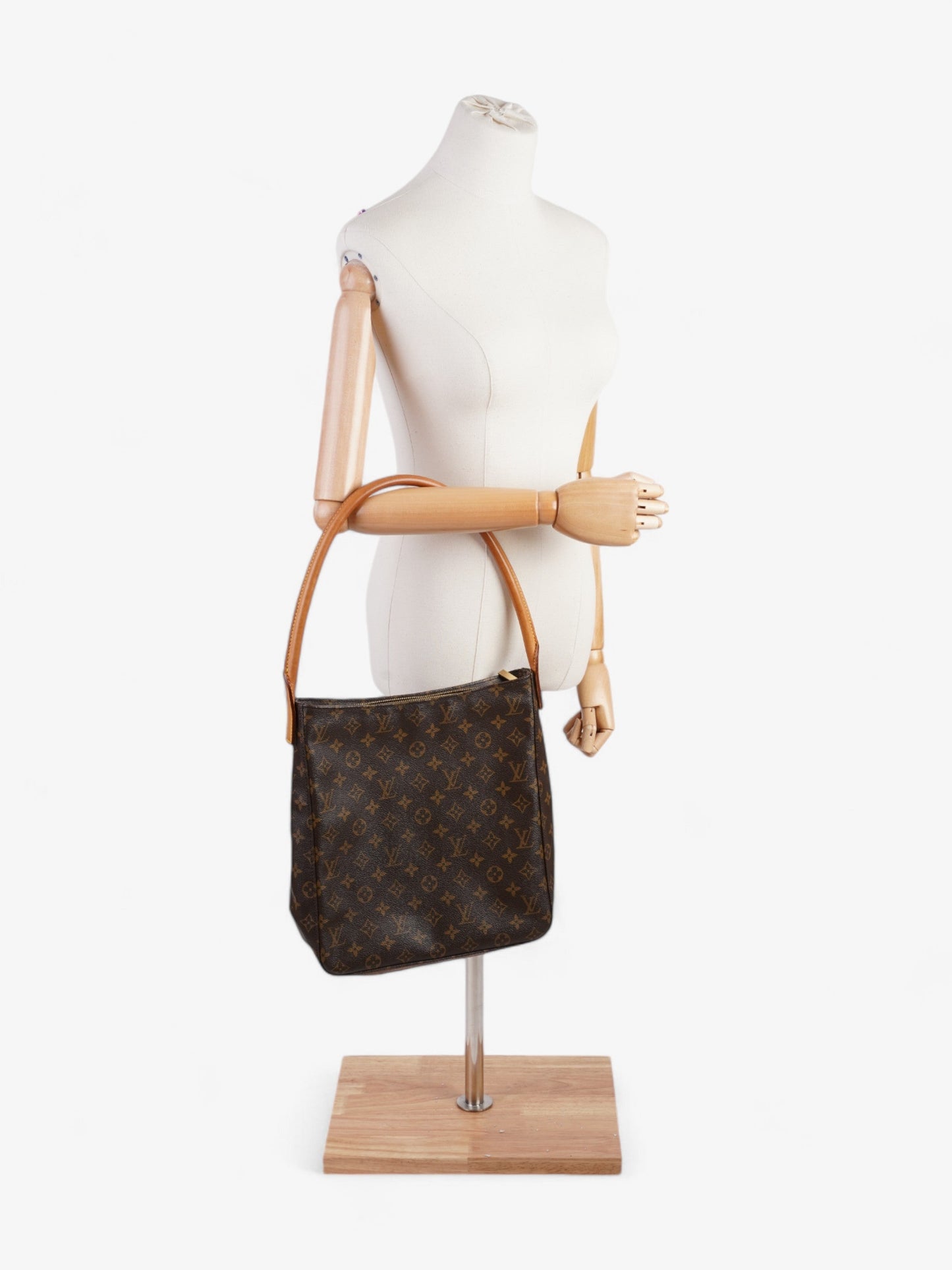 Louis Vuitton Looping Monogram Coated Canvas GM