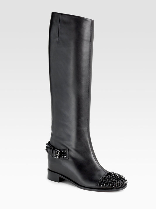 CHRISTIAN LOUBOUTIN EGOUTINA BOOTS