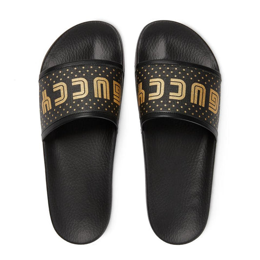 GUCCI SEGA® BLOCK LOGO PRINT SLIDES
