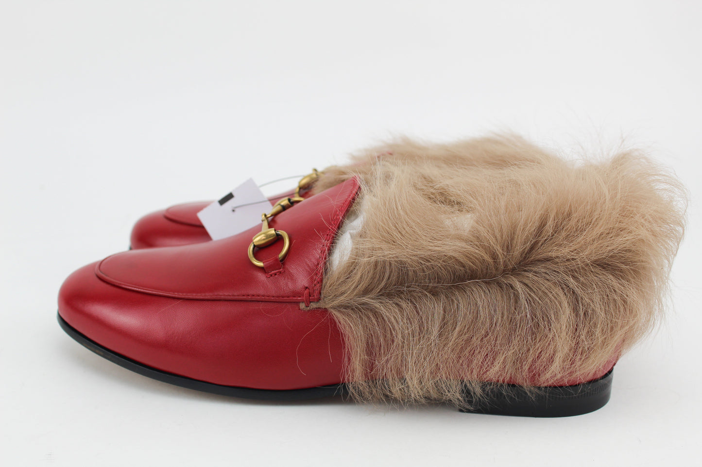Gucci Princetown Fur loafers