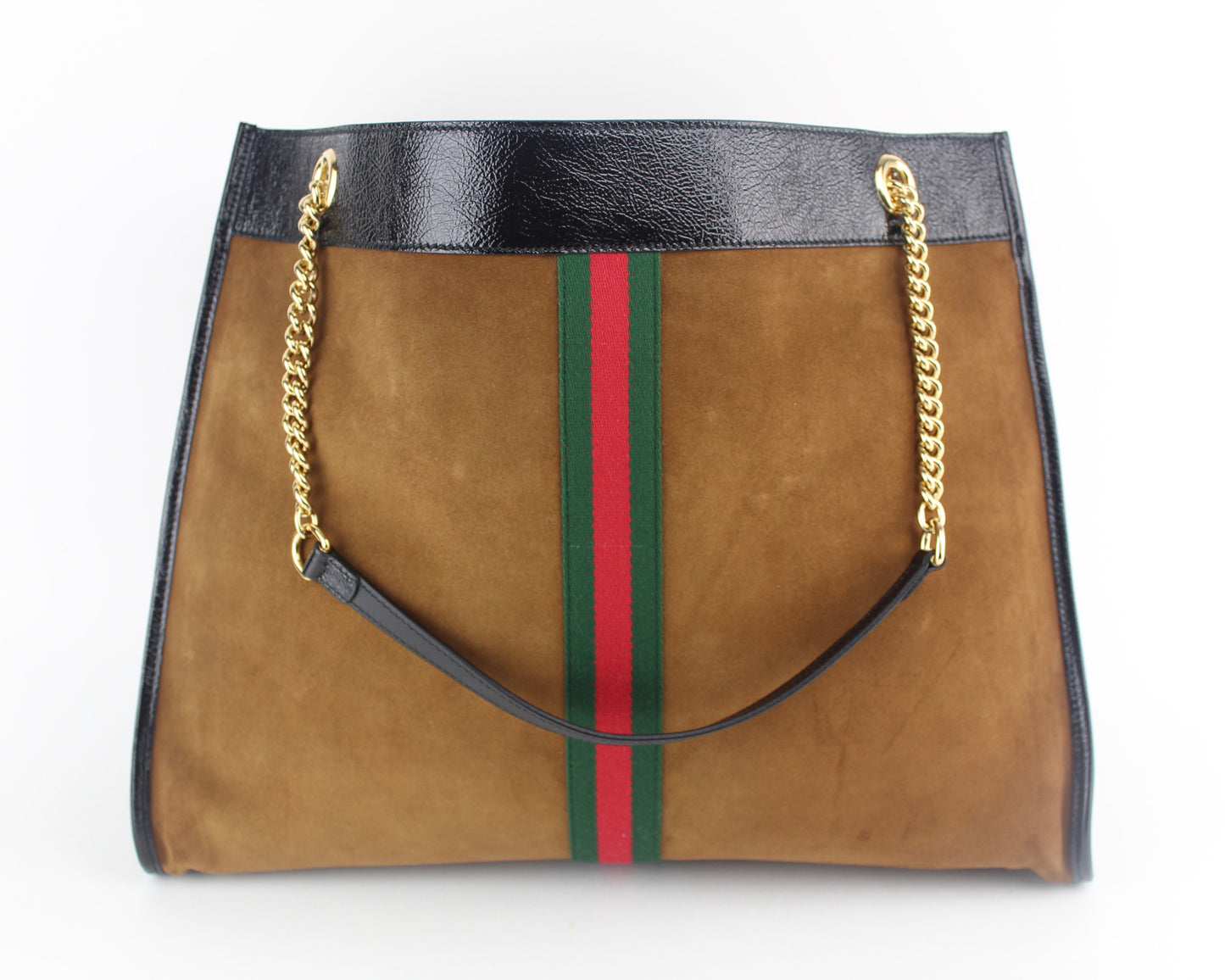 Gucci Large Rajah Suede Tote