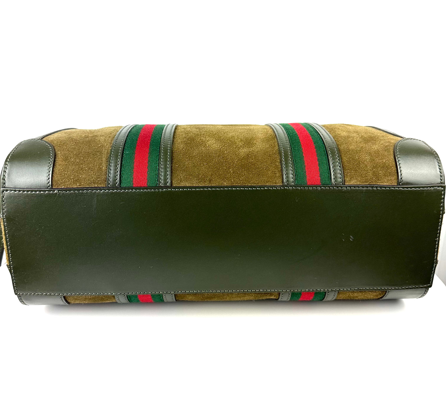 Gucci Small Suede and Leather Bag