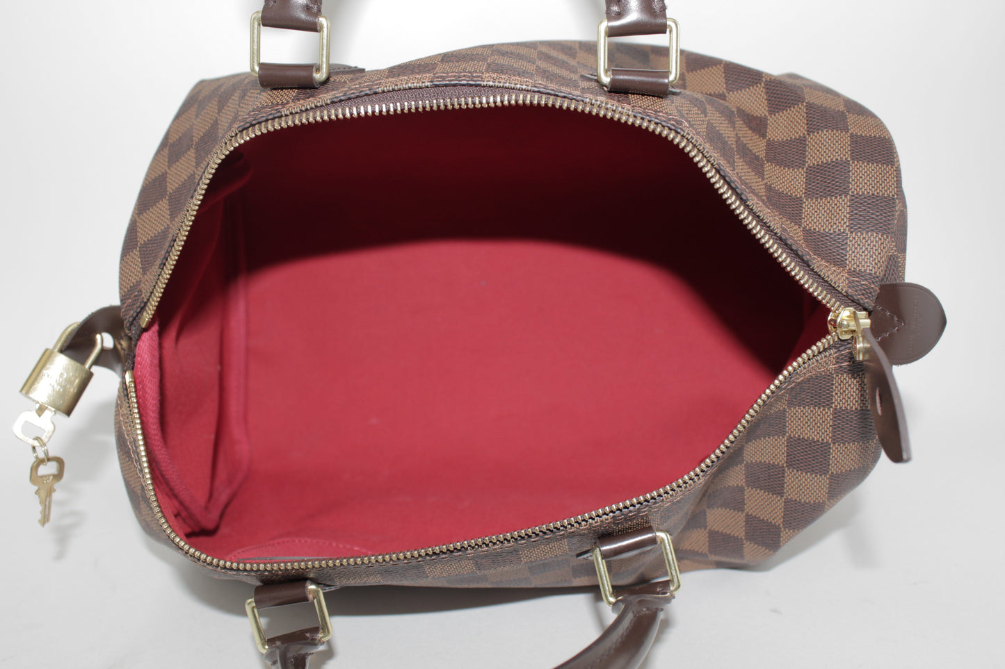 LOUIS VUITTON DAMIER EBENE SPEEDY 35
