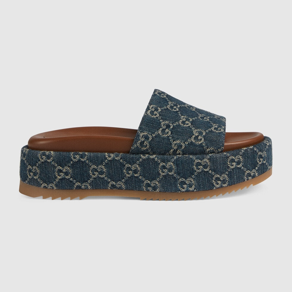 Gucci Platform Slide Sandals