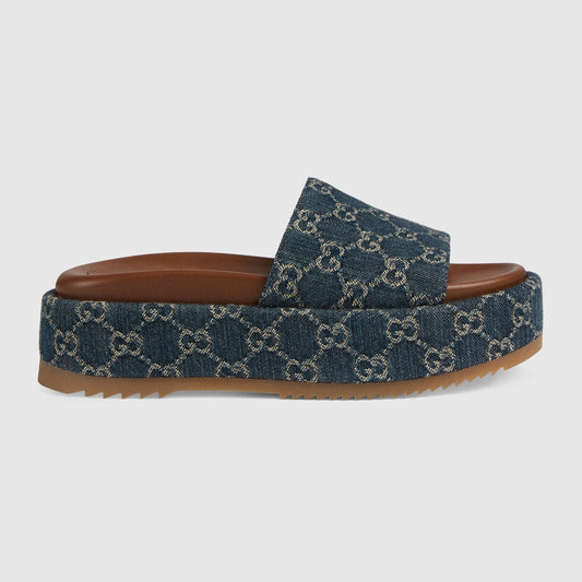 Gucci Platform Slide Sandals
