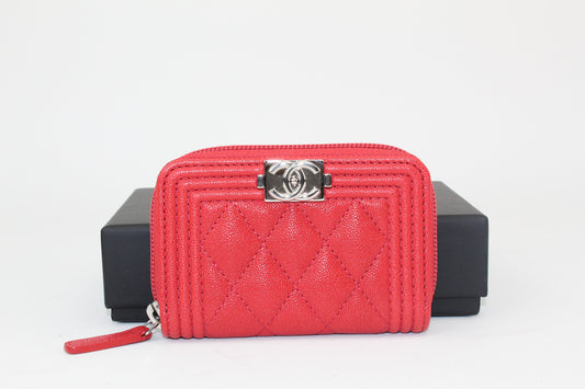 Chanel Small Zip Wallet
