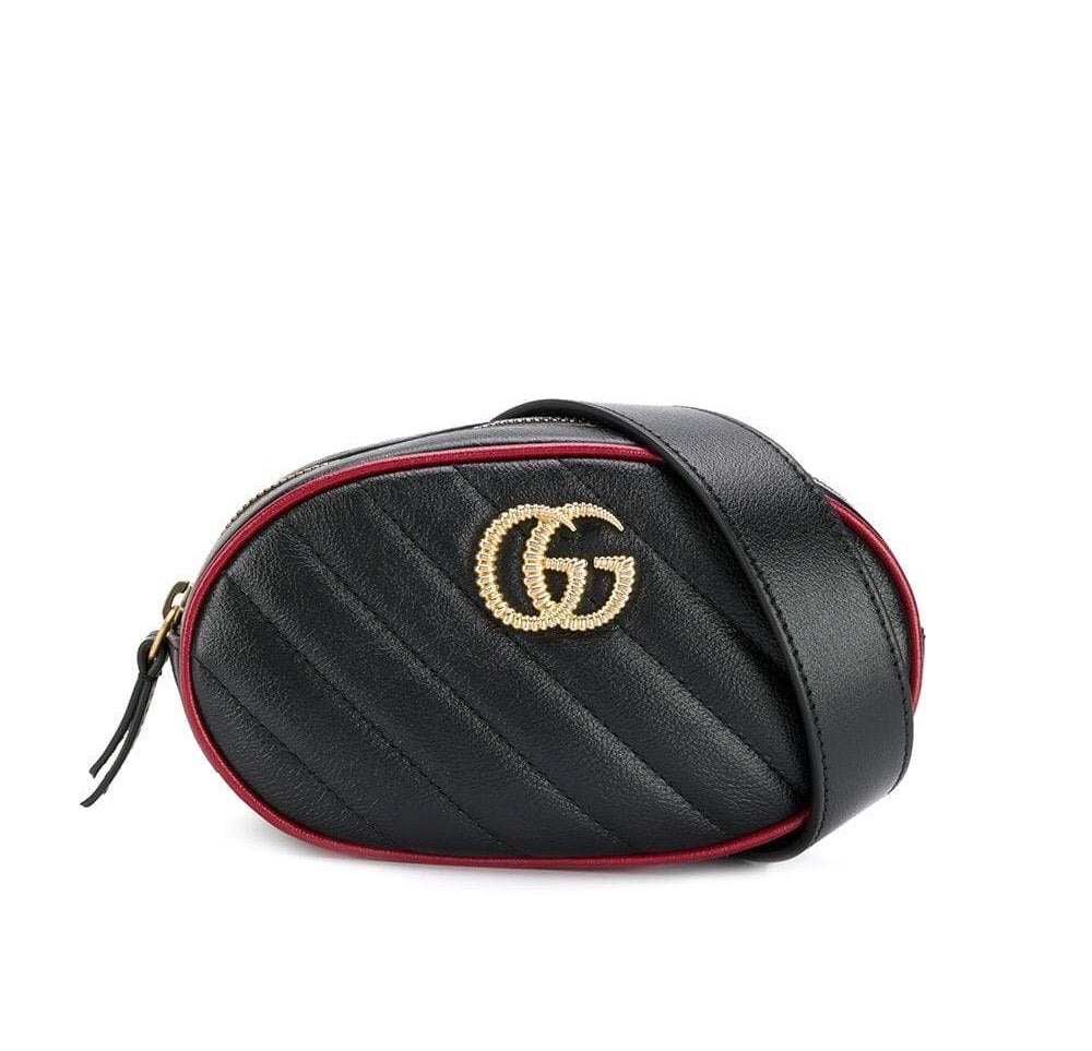 GUCCI GG MARMONT MATELASSE BELT BAG