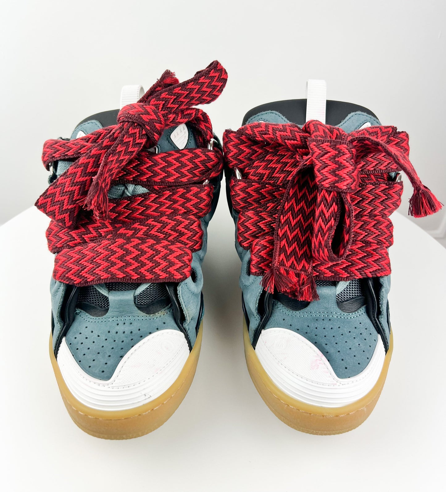 Lanvin Leather Curb Sneaker