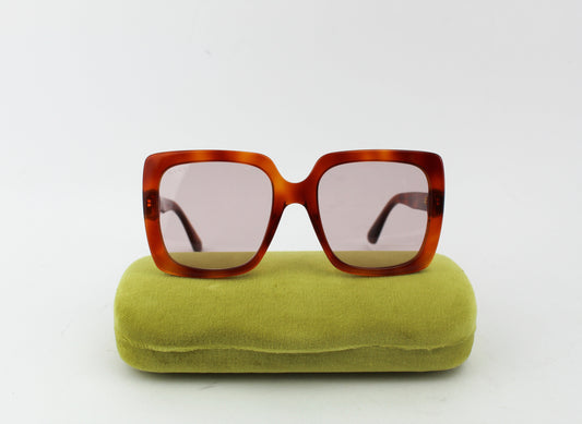 GUCCI  HAVANA SUNGLASSES