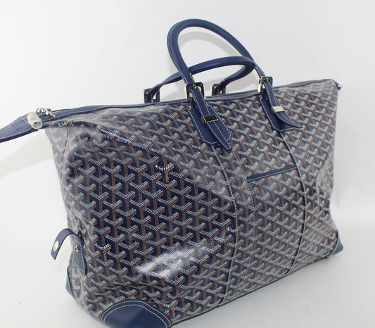 GOYARD BOEING DUFFLE 45 BLUE