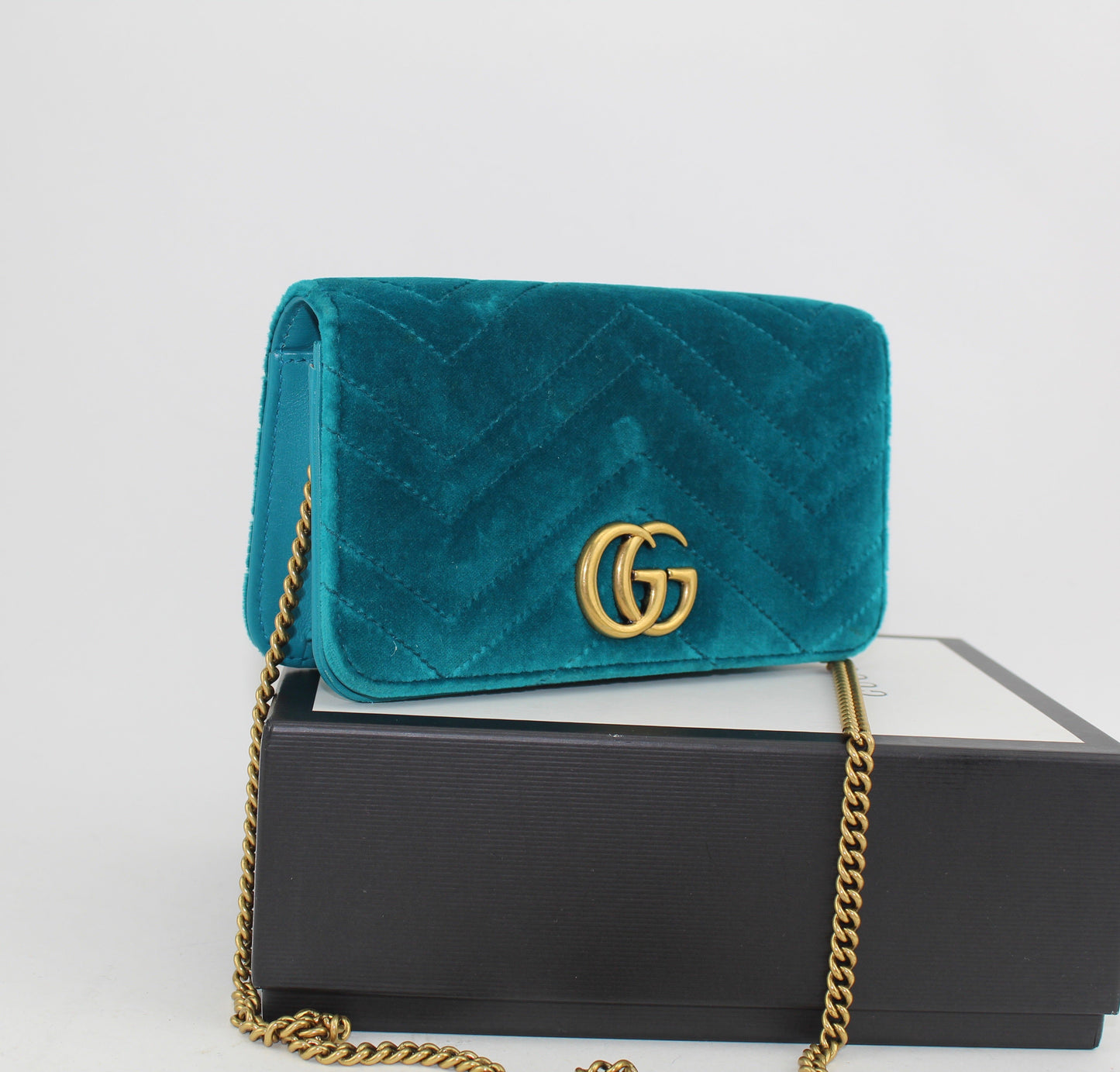 Gucci Velvet mini shoulder Bag