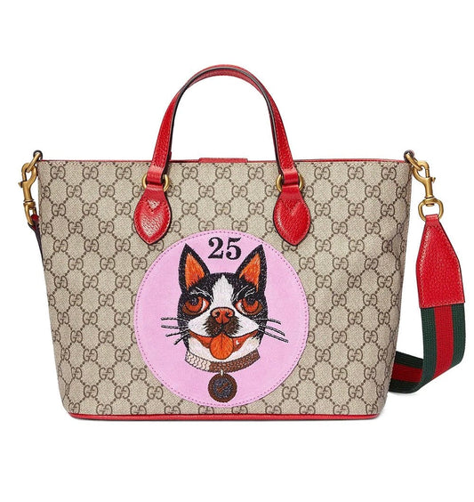Gucci GG Supreme Bosco Canvas tote