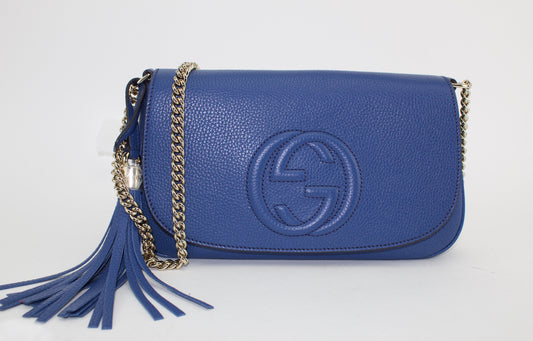 GUCCI SOHO CHAIN MEDIUM CROSSBODY