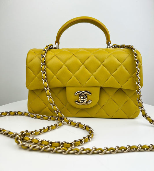 Chanel Classic Mini Top handle Flap Bag