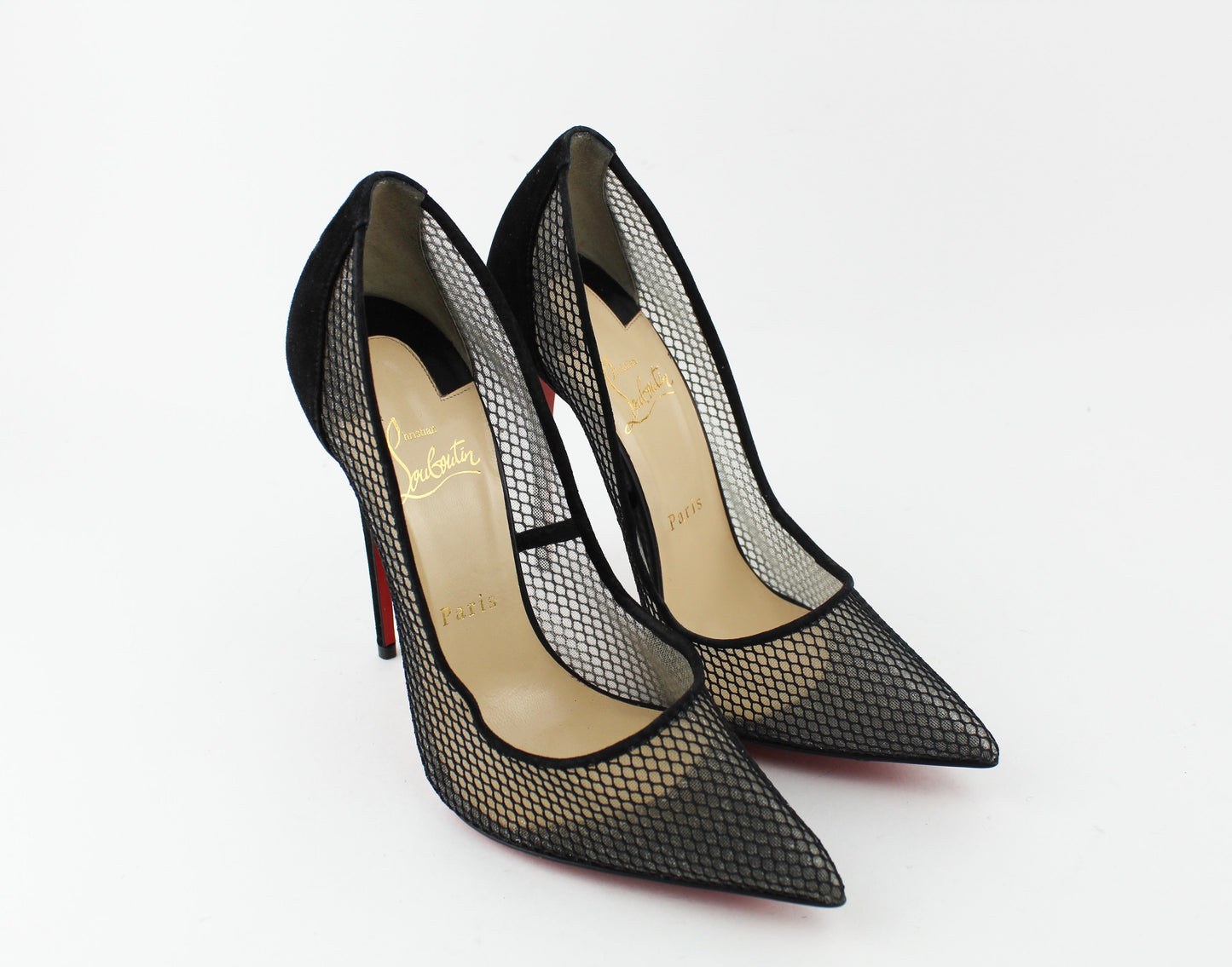Christian Louboutin Follies Resile fishnet