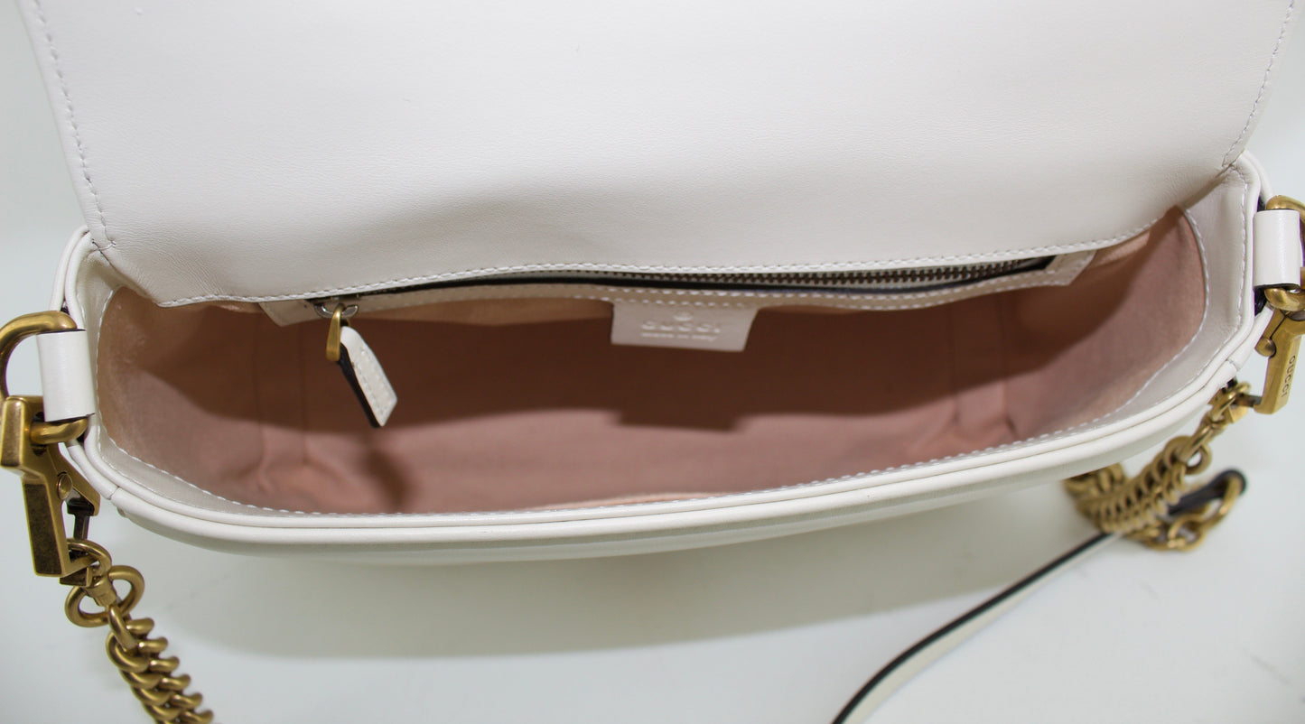 GUCCI MARMONT SMALL TOP HANDLE BAG