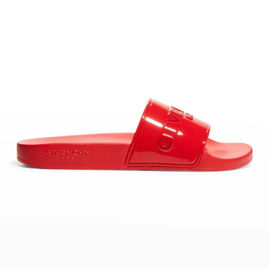 Givenchy Logo-embossed Rubber Slides
