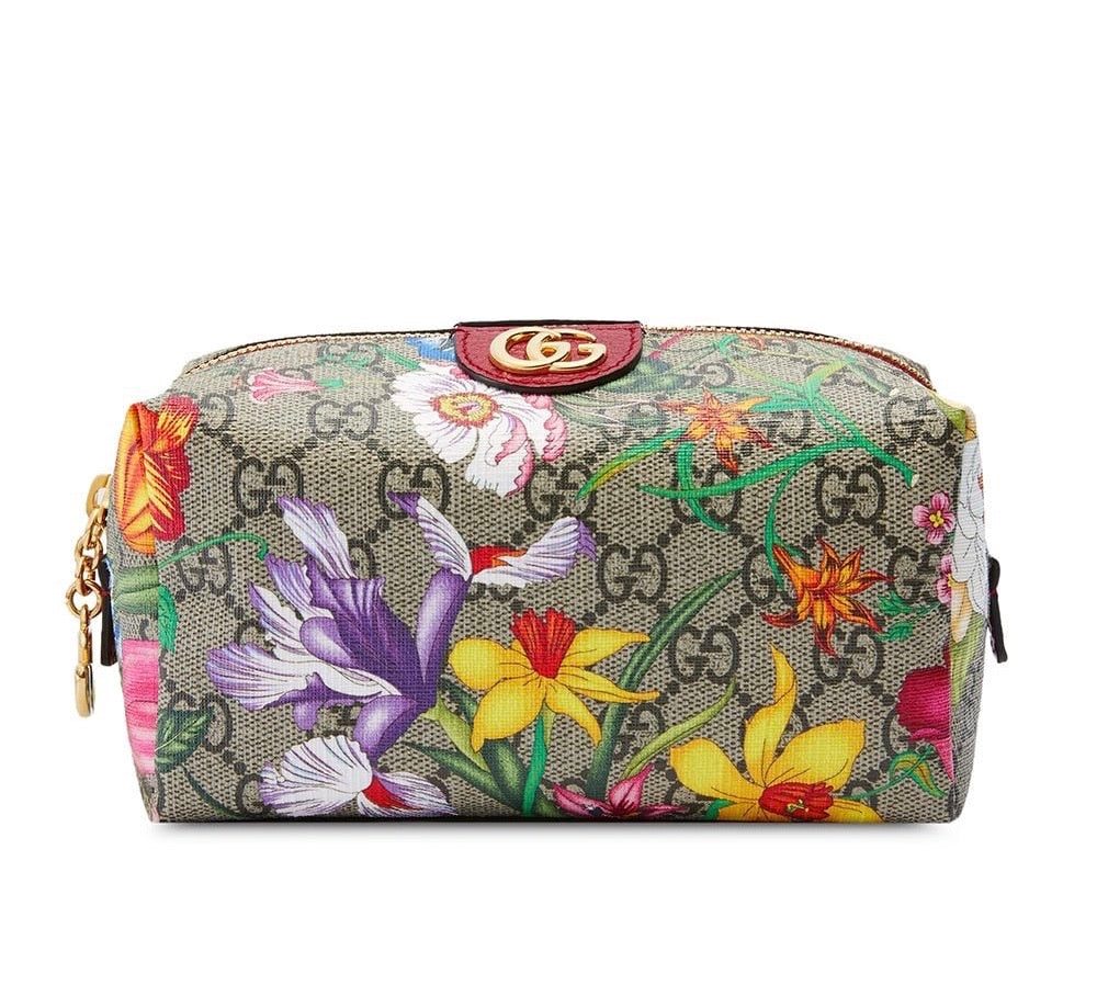 Gucci Ophidia GG flora Cosmetic case