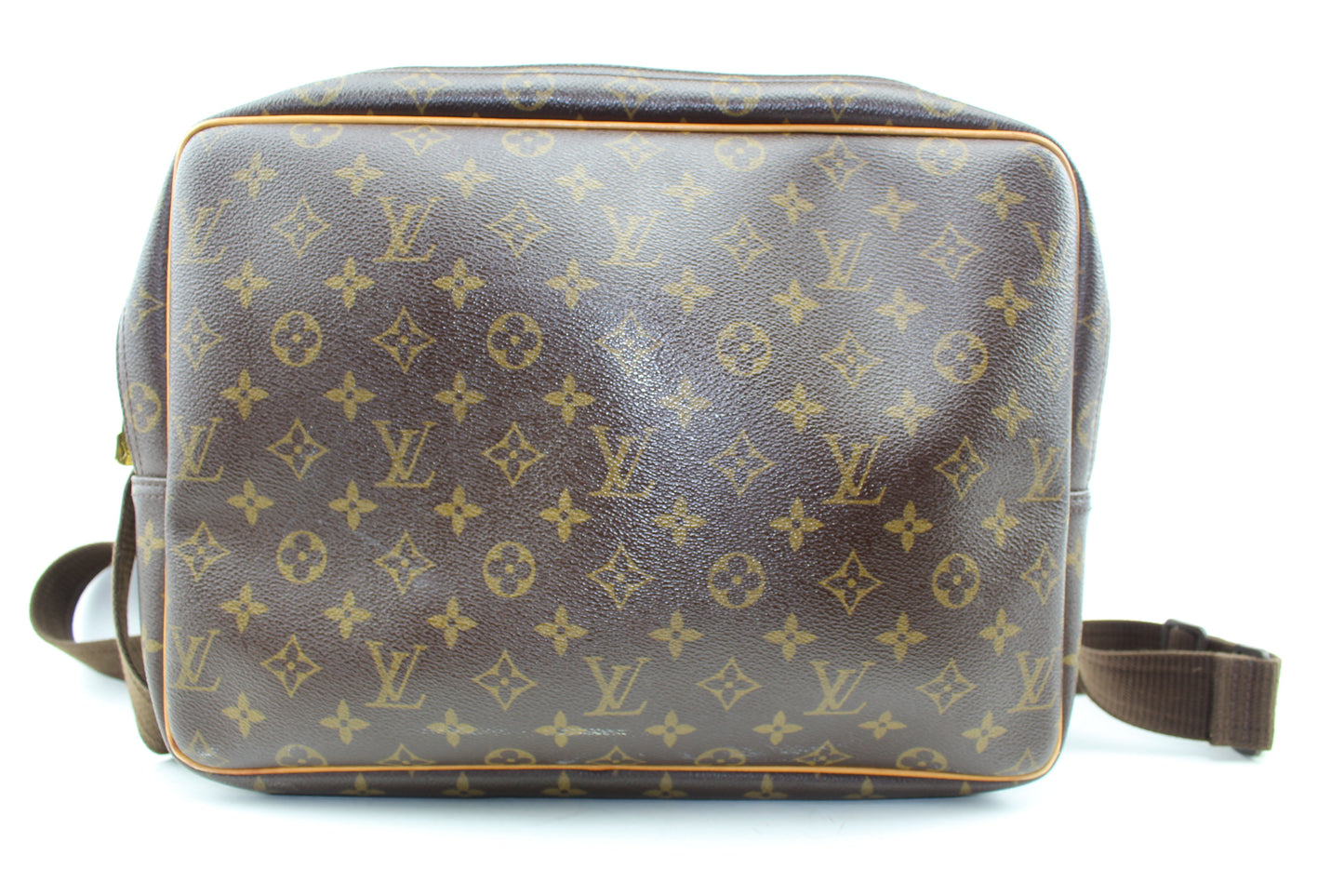 LOUIS VUITTON  MONOGRAM REPORTER GM CROSSBODY BAG