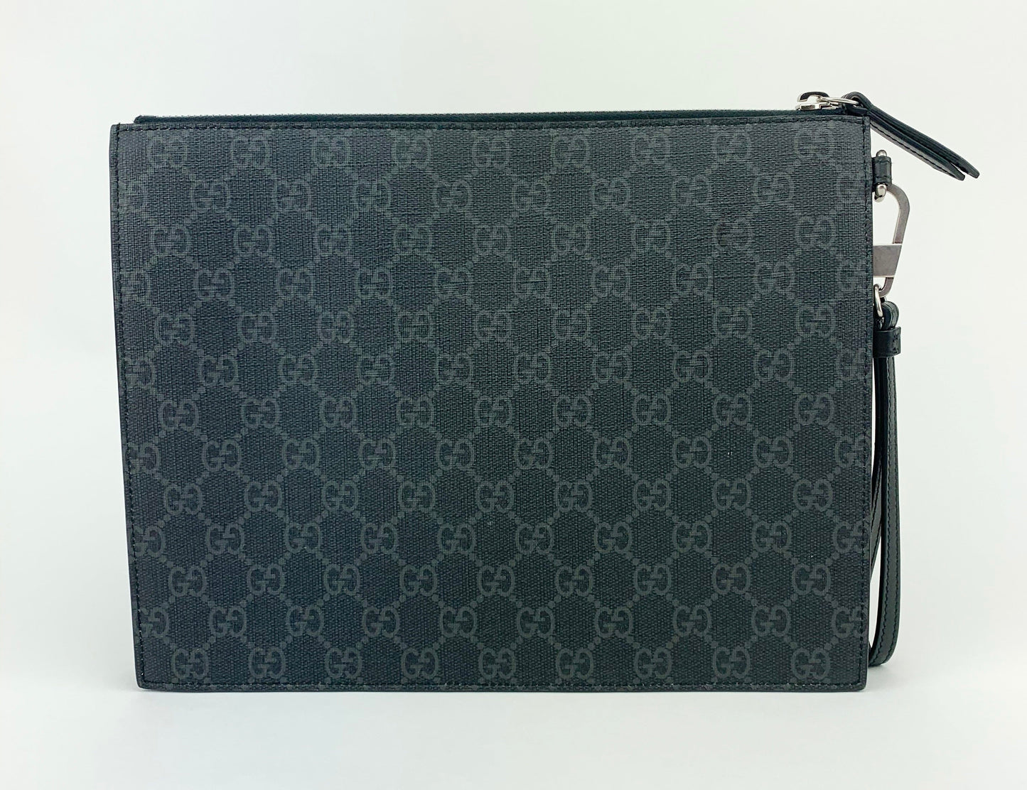 Gucci New Eagle Zip Pouch Wristlet