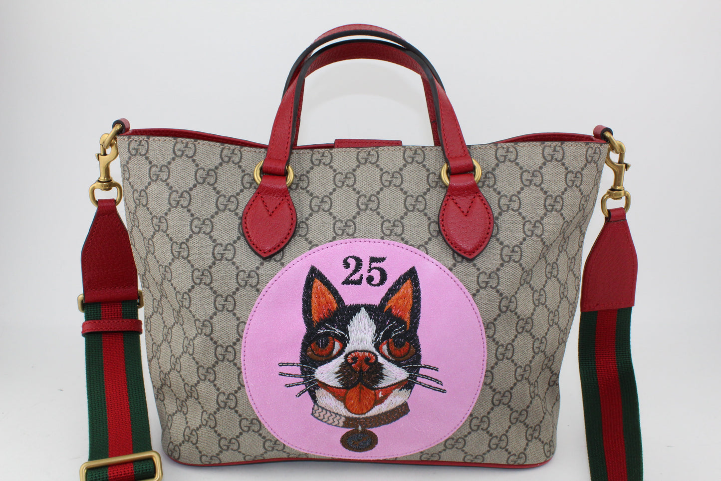 Gucci GG Supreme Bosco Canvas tote