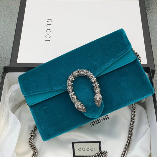 GUCCI VELVET DIONYSUS SUPER MINI
