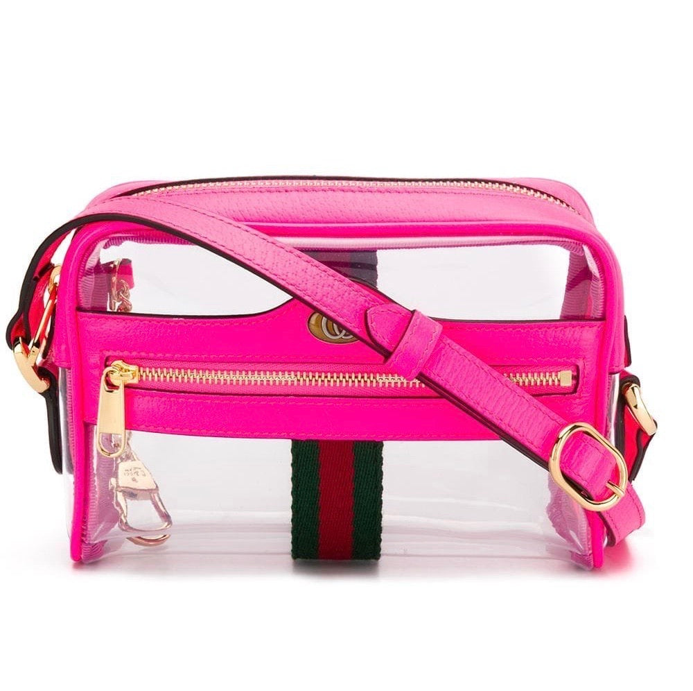 Gucci Mini Ophidia Transparent Crossbody bag