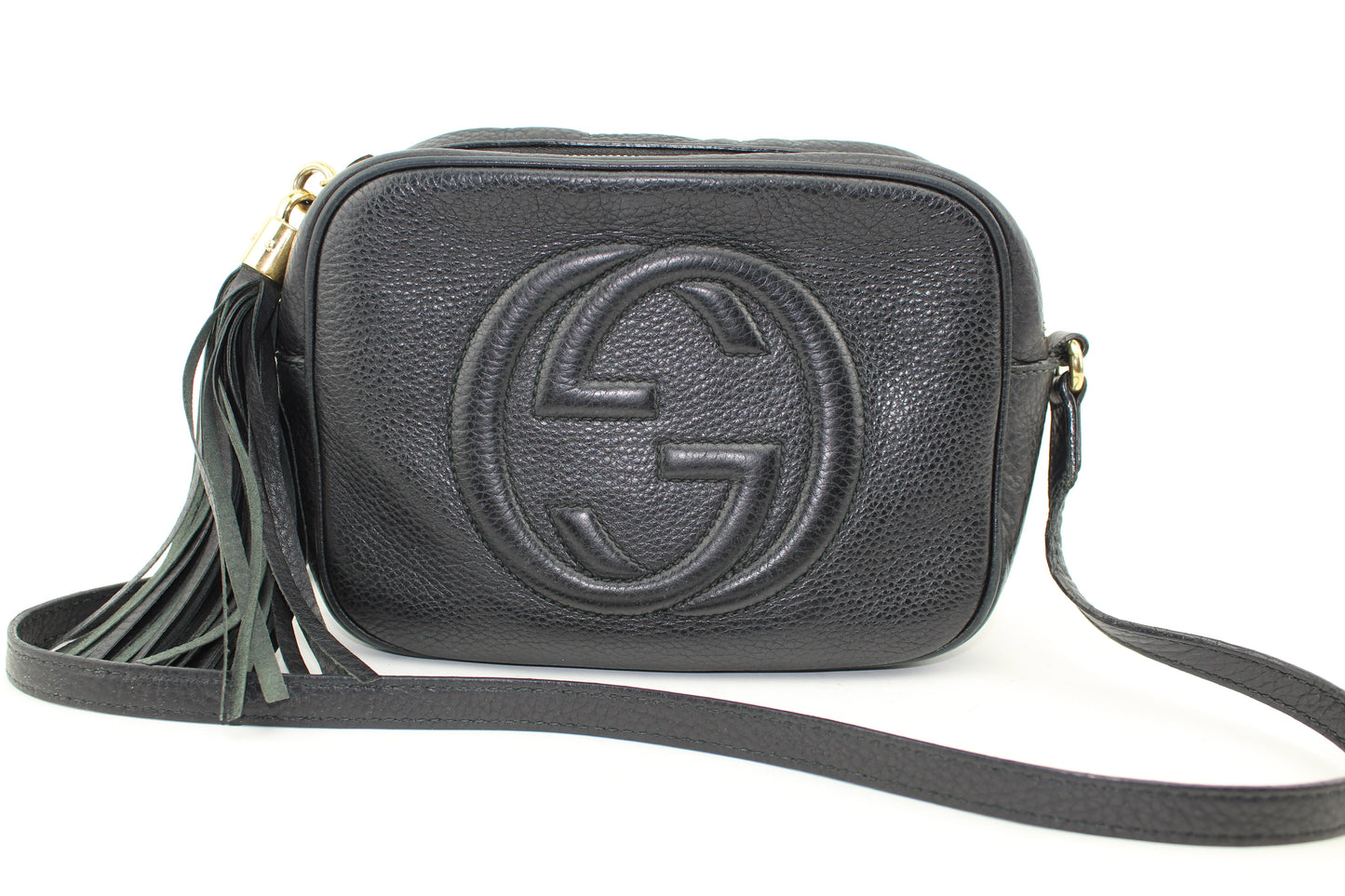 GUCCI SOHO LEATHER DISCO BAG