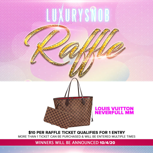 LOUIS VUITTON DAMIER NEVERFULL RAFFLE (LVNF)