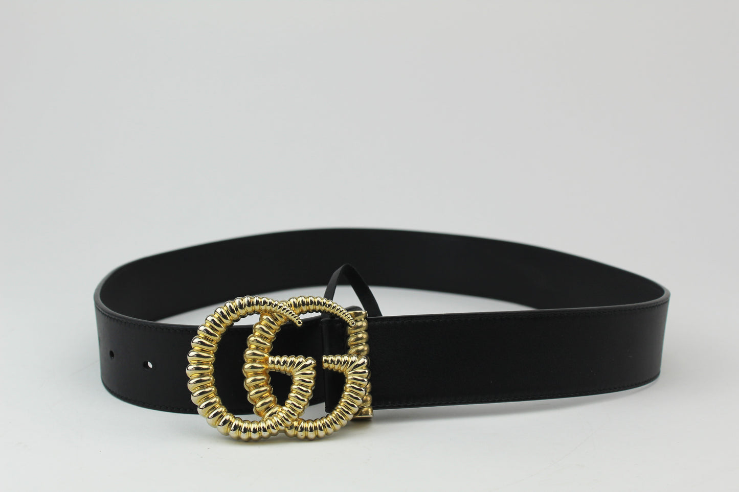 Gucci GG Torchon Leather Belt