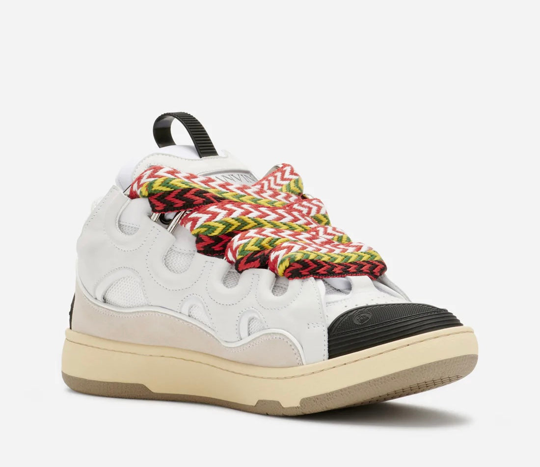 Lanvin Leather Curb Sneaker