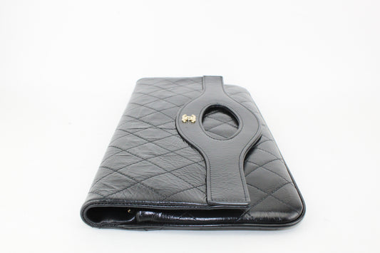 Chanel O Case Flap Clutch
