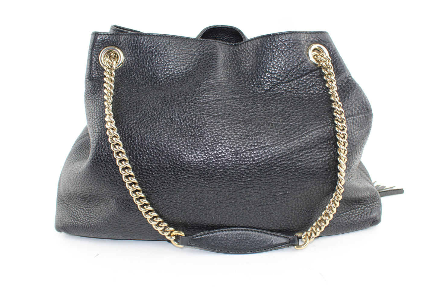 GUCCI SOHO LEATHER MEDIUM SHOULDER BAG
