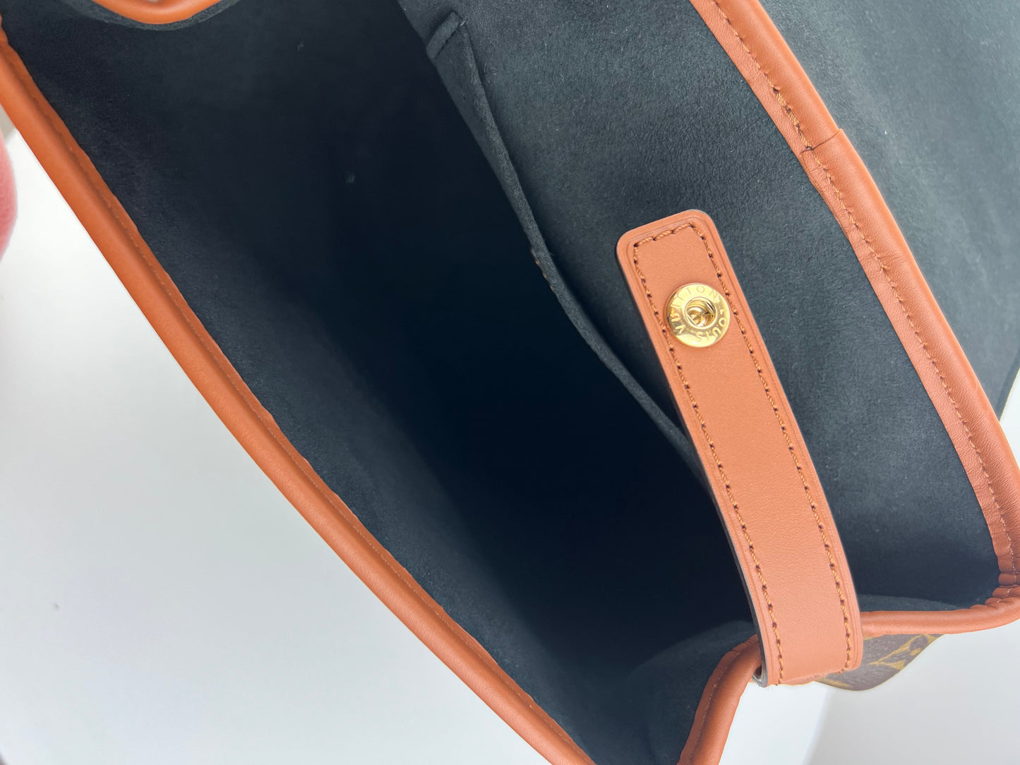 Louis Vuitton Brown Reverse Monogram Dauphine Backpack PM