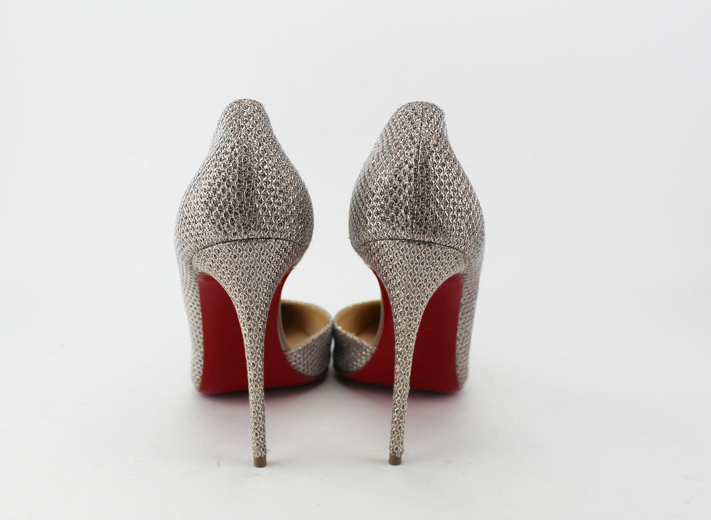 Christian Louobutin Metallic Iriza Lame D'orsay